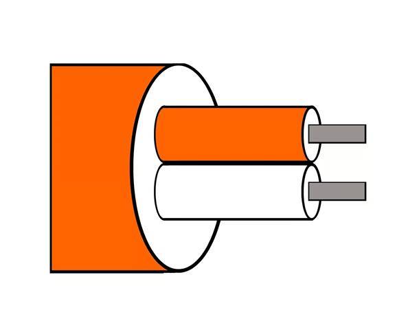 کابل ترموکوپل نوع R/S با روکش تفلونی PTFE/PFA